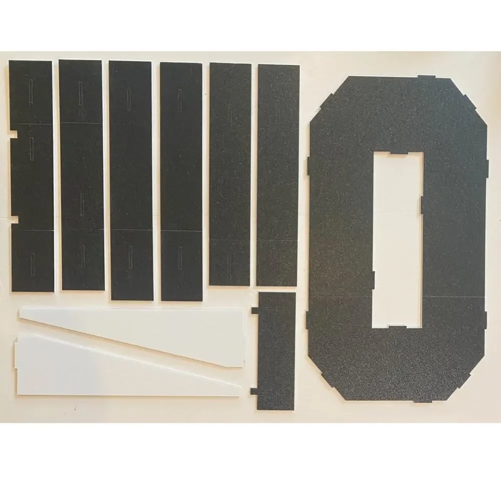 BOO Cardboard Letters for Halloween Party Decorations, Letter Box Decor New